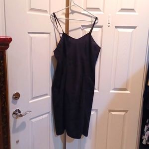 Vintage Wonder Maid Fine Lingerie Black Spagetti Strap Slip Dress